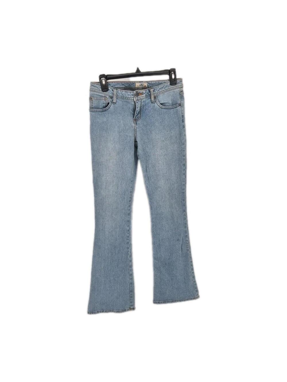 So Wear it Declare it Flared Jeans Women' Junior's 7 Low Rise Denim Stretch